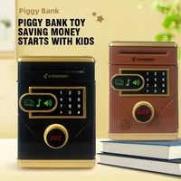 Electronic Piggy Bank Kids Toy Automatic Cash Box with Password Safe Smart Money Box Piggy Bank Automatic Banking Children Gift 1