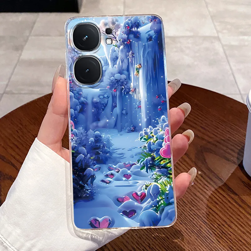 Aesthetic Fashion Cute Cat Soft Silicone Transparent Phone Case Cover