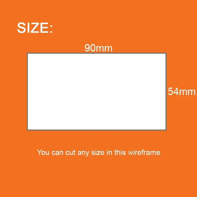 100PCS Full-color Double-sided Printing Business Card 300GMG Paper