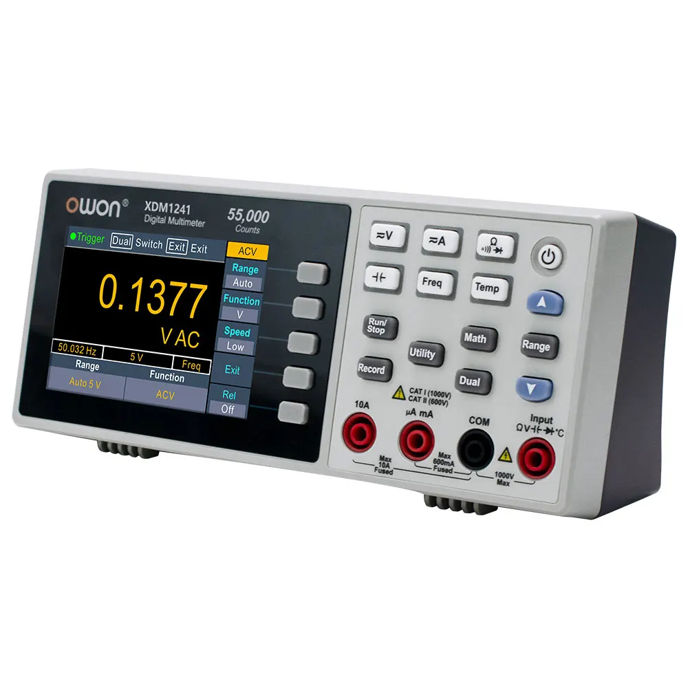 Digital Multimeter OWON XDM1241 XDM1041 Digital Meter True RMS USB Tester Meter