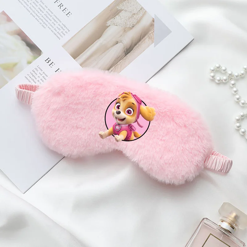 Paw Patrol Cute Blackout Sleeping Eye Mask Eye Shade Cartoon Chase Skye Marshall Cold Eye Mask Peluche Regali Morbidi E Confortevoli