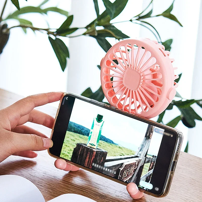 3 Speeds Baby Stroller Fans for Pram Summer Portable Outdoor Fan Clip on Cart USB Rechargeable Mini Handheld Electric Fan - 4