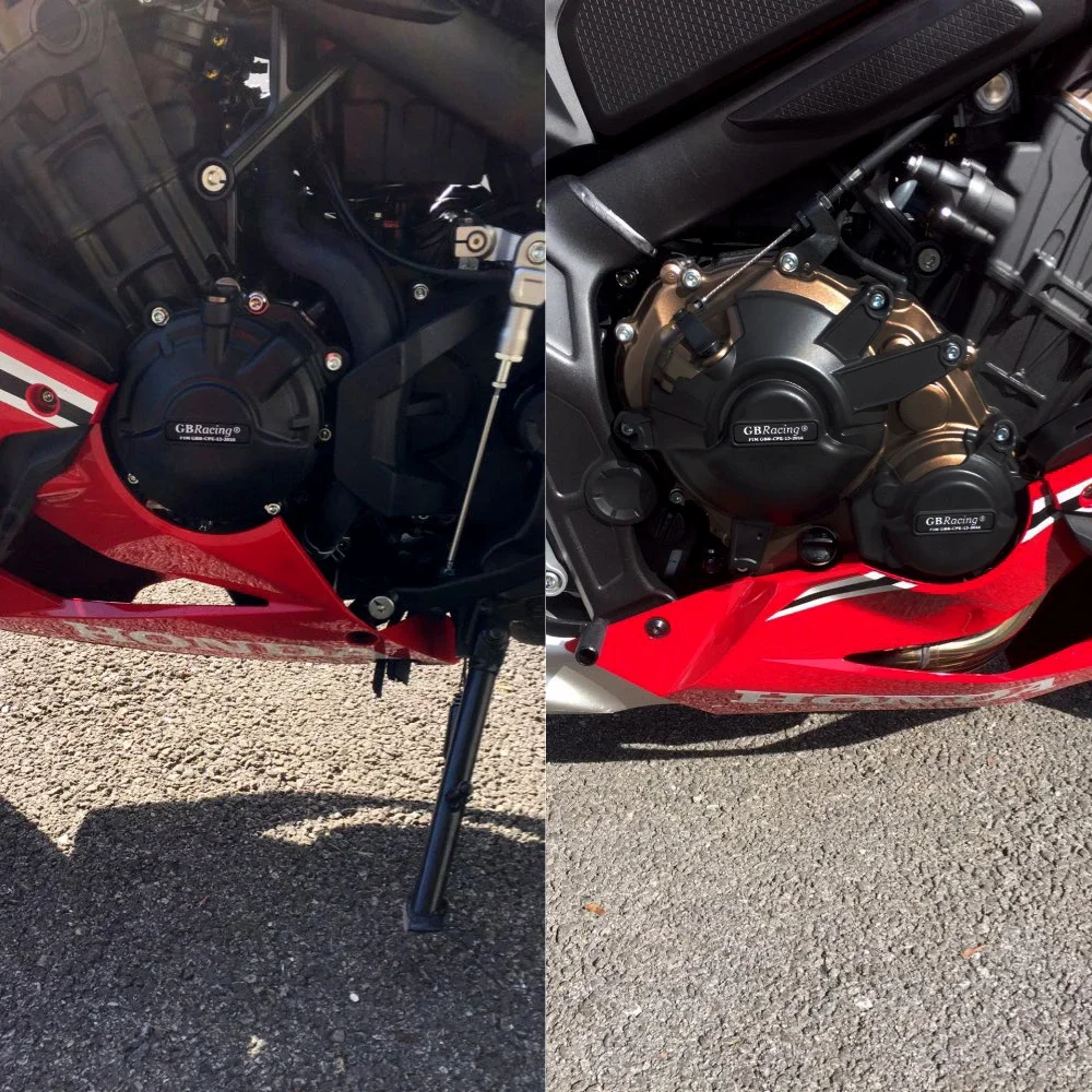 CB650R & CBR650R Engine Cover Set CBR650R Protection Cover CB650R Engine Guard For HONDA CB650 2014-CB650F CBR650F