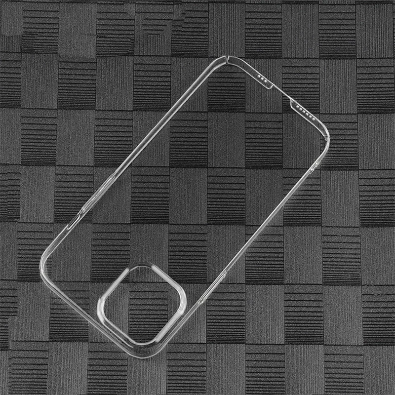 Premium Shockproof Clear Phone Case - Durable Hard PC Plastic Cover