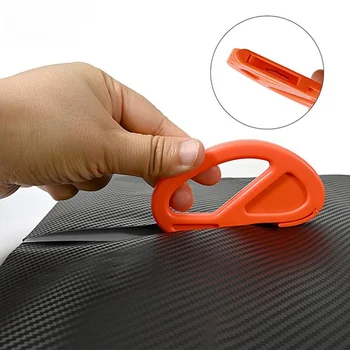 Cortador de papel para envolver fácil de deslizar Diseño seguro de hoja de afeitar Adecuado Ideal para manualidades de envoltori