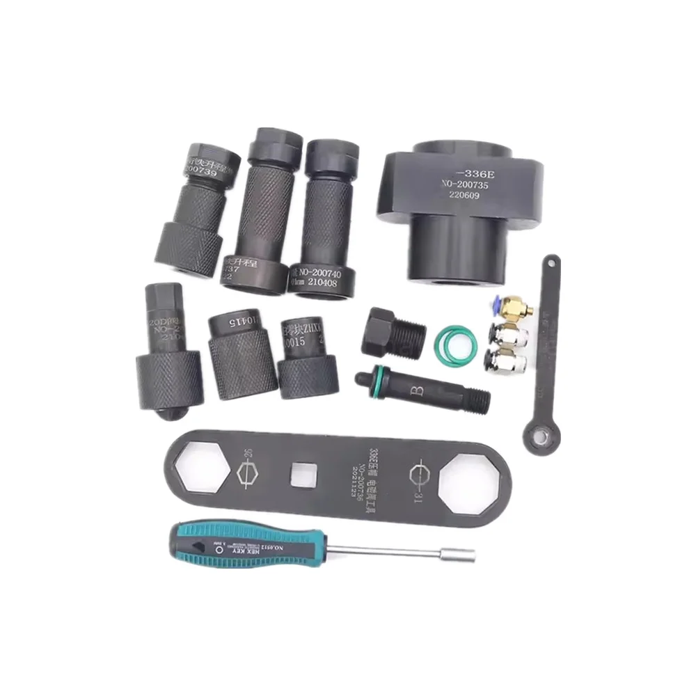 

For 20200998 200527 E320D 336E Fuel Injector Disassembly and Assembly Measuring Tools C7 C9 Actuator Pump Repair Tools Excavator