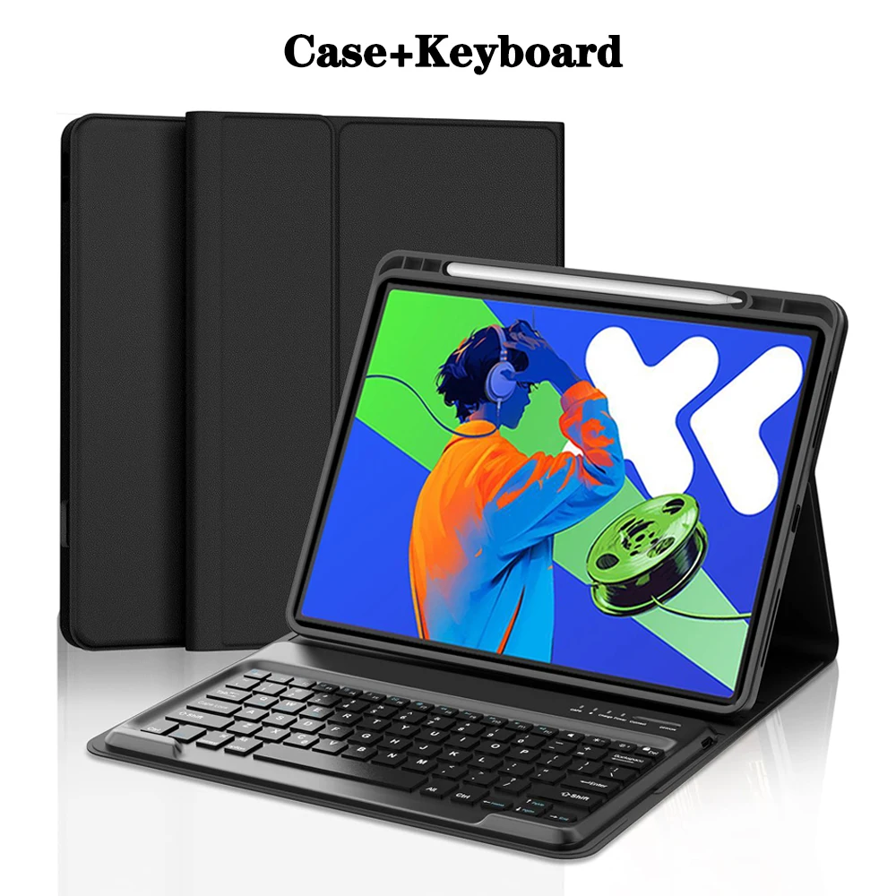 Magnetic Bluetooth Keyboard Case with Integrated Stand