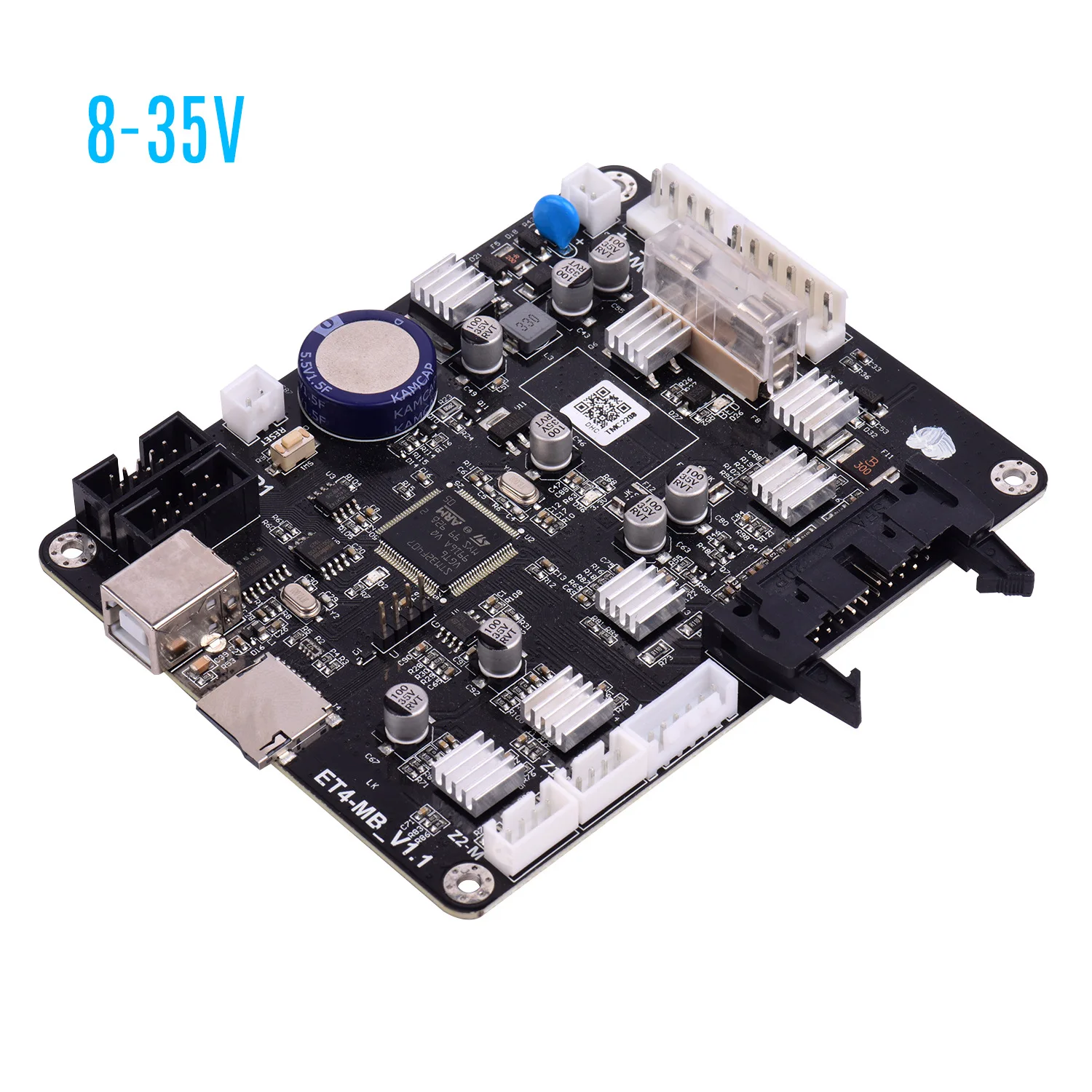

ET4 ET5 3D printer motherboard upgrade silent motherboard TMC2208 driver chip