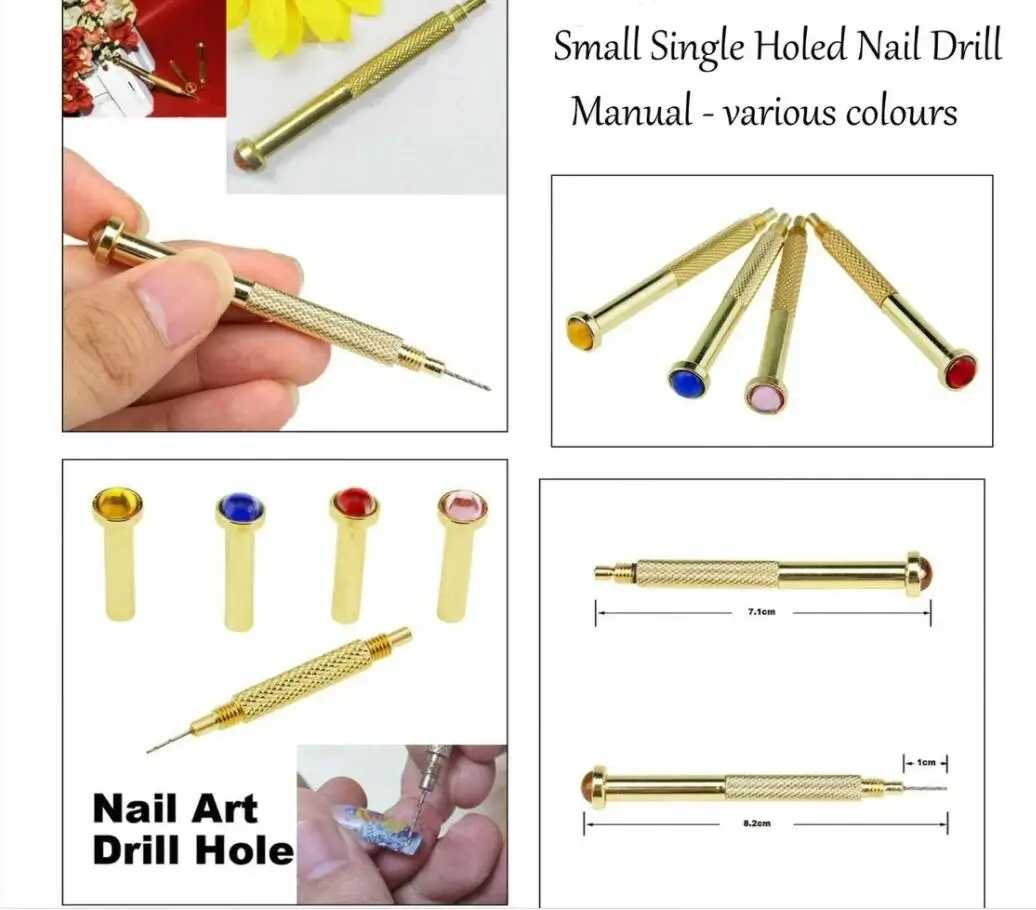 Nail Art Piercing Hand Drill Tool Nail Puncher From Chinabrands, $4.57 |  DHgate.Com