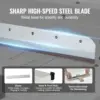 Heavy Duty Paper Cutter, 12" Industrial Commercial Guillotine Paper Cutter for A4 Paper, 400 Sheet Capacity 4