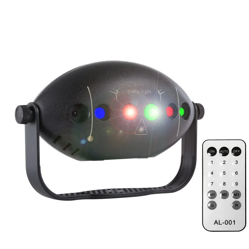 

Party Club Home Festival Decoration Light Party Laser Projector DJ Disco Stage Effect Light Rechargeable Red Green Blue Strobe