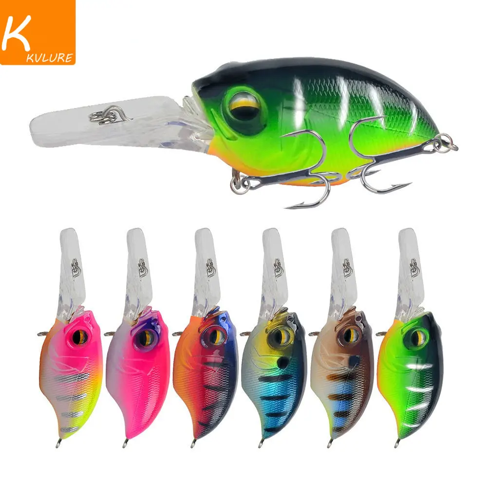 

7.6cm 10g 1pcs Floating Hard Bait Pike Bait Fishing Tackle Minnow Jerkbait Deep Swim Wobblers Crankbait Fishing Lure