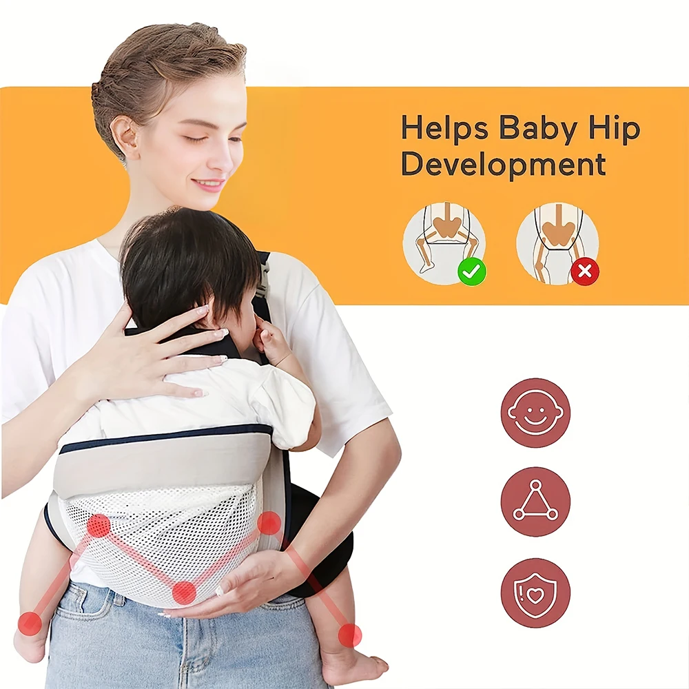 Adjustable Baby Carrier helps hip development