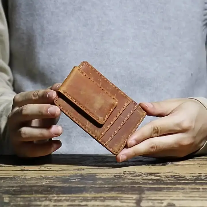 Chalqin Leather Wallet For Women - Long Purse With Coin Pocket, 4 Card Slots & Phone Holder, Giraffe Print