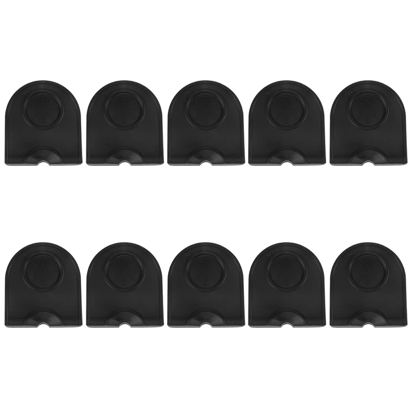 

10X Manual Barista Coffee Espresso Latte Art Pen Tamper Holder Silicone Pad Mat Kitchen Accessories Black