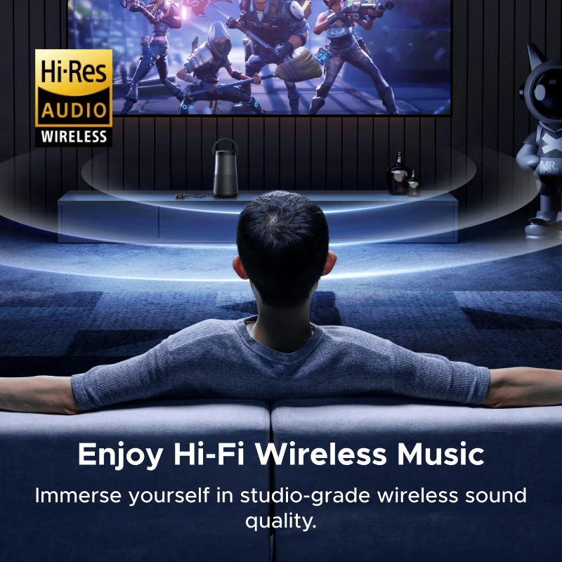 UGREEN Bluetooth 6.0 Receiver with LDAC, Hi-Res Wireless Audio Adapter 3.5mm AUX Receiver for Speakers/Wired Speakers/Stereo