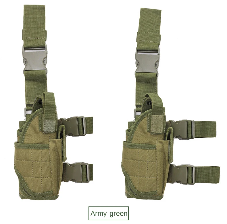 Universal Drop Leg Pistole Holster Rechtshänder Taktische Oberschenkel Pistole Tasche Beutel Beine Harness für Alle Handfeuerwaffen – Detail 16