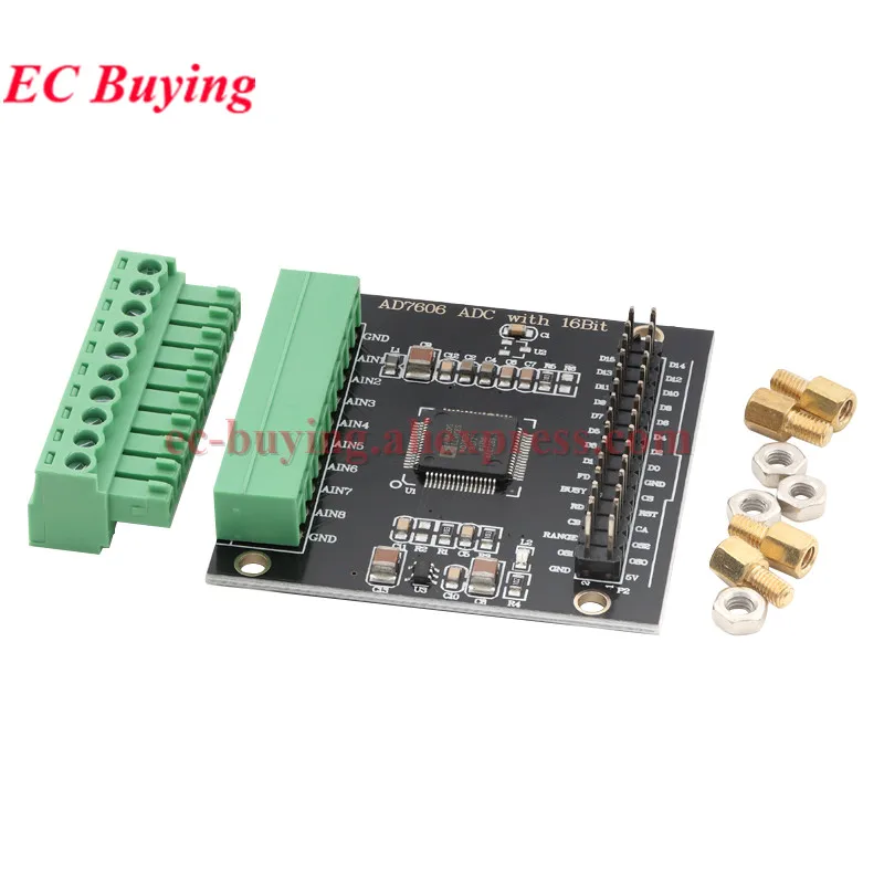 AD7606 Multi-channel ADC Analog to Data Acquisition Conversion