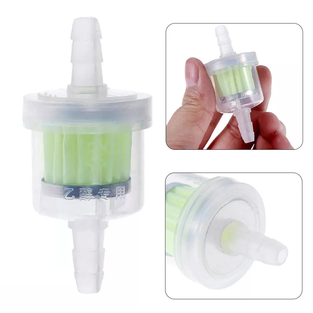 

Gasoline Fuel Filter Fuel Filter ABS Engine Fuel Filters Gas Petrol Green Paper Core Motorbike Motorcycle Durable
