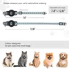 AirTag Cat Collar with Bells, Safety Buckle Cats Collar with Airtag Holder, Anti-Lost Cat Collars for Girl Boy Cats Kitty Puppy 3