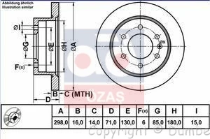 

Store code: b4033 for disc rear 06 CRAFTER-SPRINTER 2.5tdi