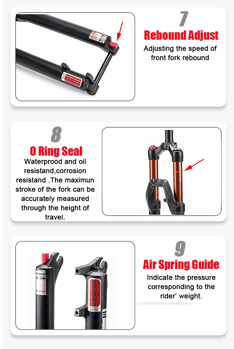 Fork Forcella Ammortizzata Mtb 26 Decathlon Forcelle Per Bici