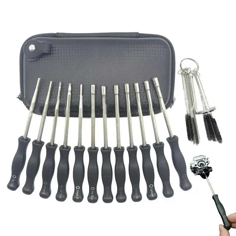 Small Engine Carburetor Adjustment Tool Effective Carburetor Screwdriver Kit Precision String Trimmer Replacement Parts