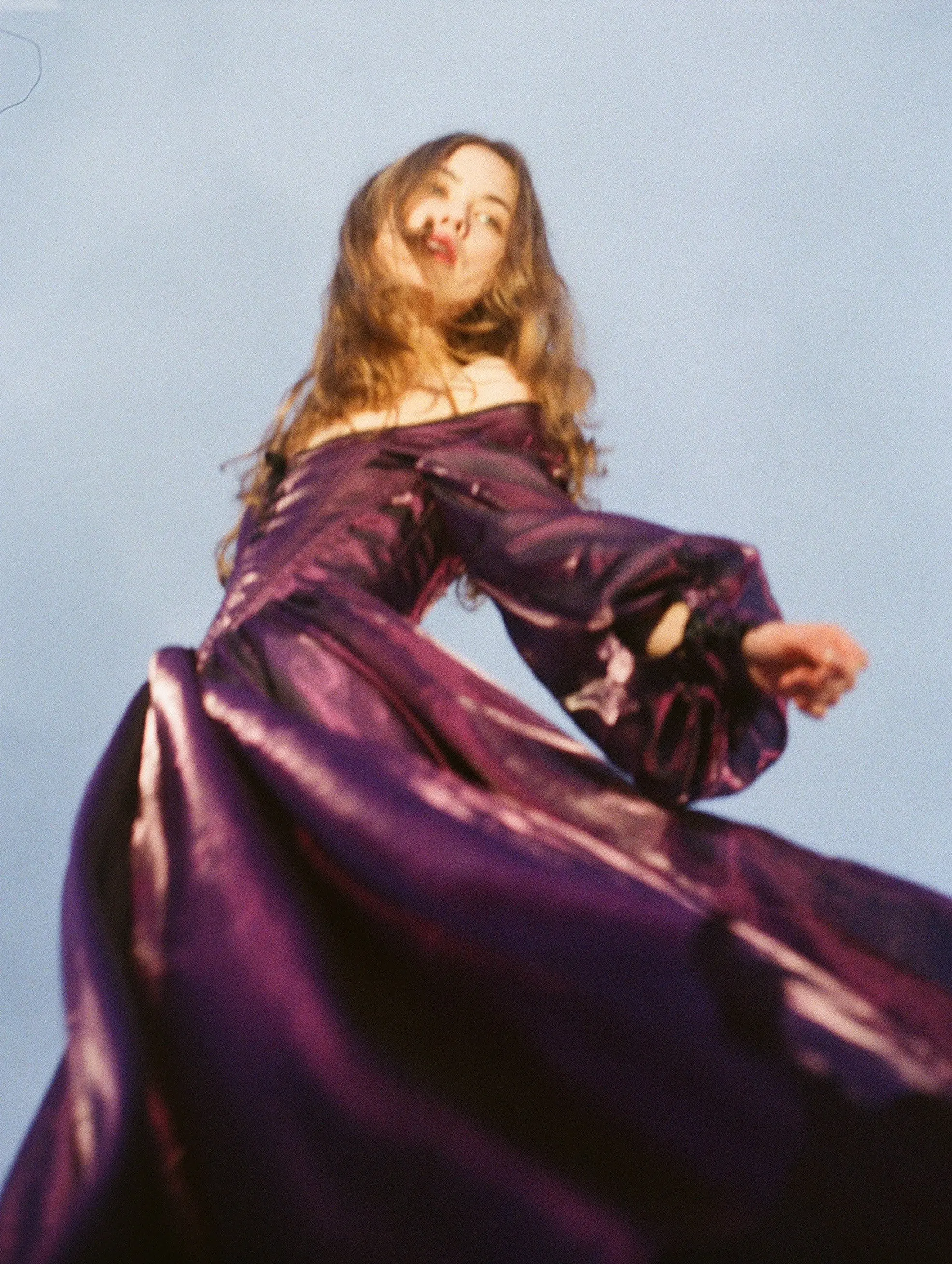 

Vintage Purple Medieval Corset Prom Photo Dress with Puff Sleeves Off-shoulder A-line Evening Party Dress for Photoshoot 2024