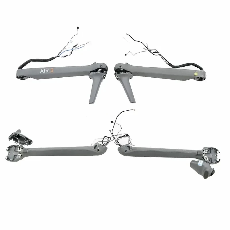 Genuine Air 3 Arm without Mo for DJI Air 3 Arm Shell Front/Rear Left/Right Arms with Landing Gear LED Screw Like New Parts
