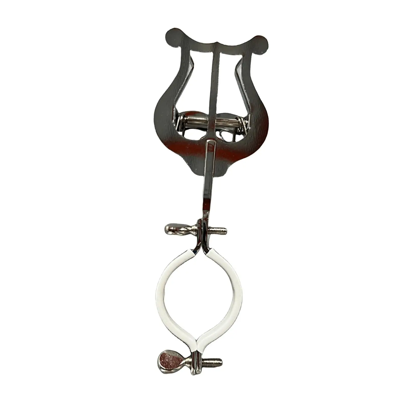 Instrument Holder Metal Universal Music Clip Stand Clarinet Lyre Sheet for Cornet French Marching Band Instruments Trombone