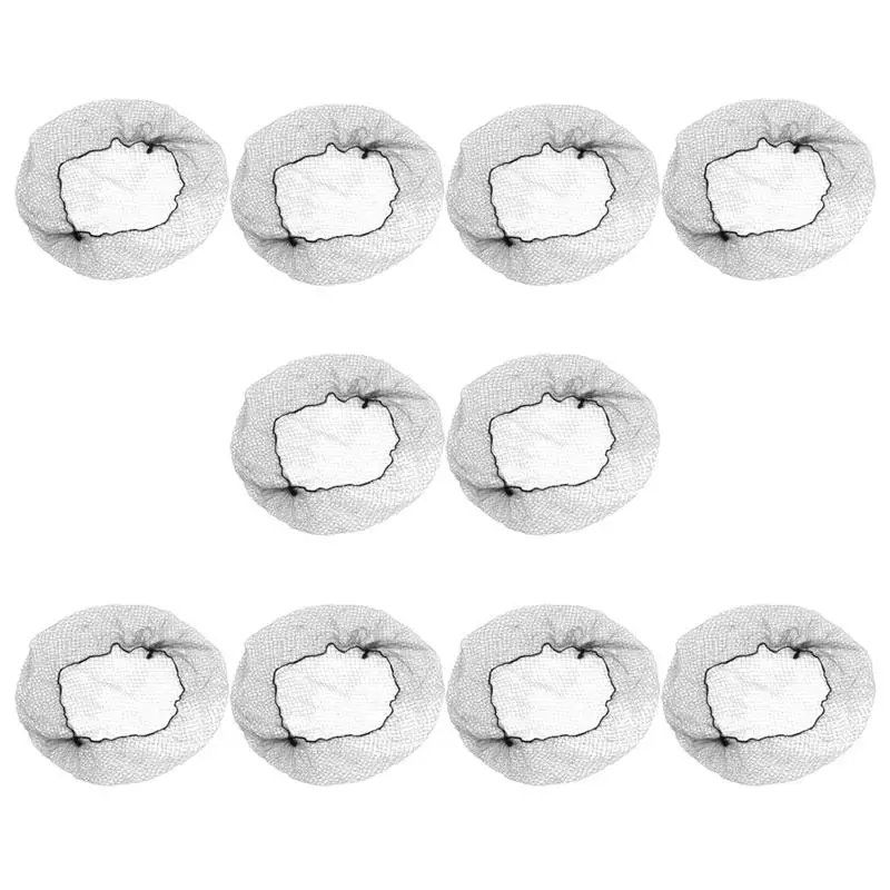 

Black Invisible Elastic Lines Hair Net Stretchable Nylon Hair Net For Package Hair And Wig Cap Women Headwear Hair Accessories