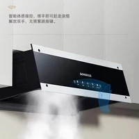 New Model Small Range hood for home - High - suction Chinese  style top suction kitchen  hood kitchen 1