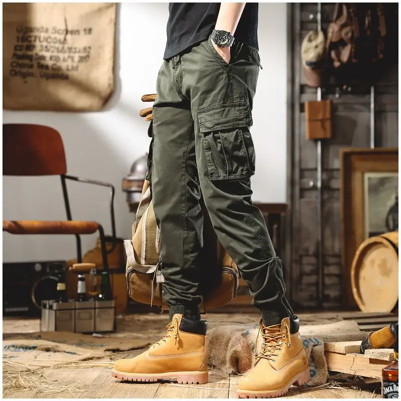 Estilo Militar Pants De Militar Para Hombre Corteiz Cargo