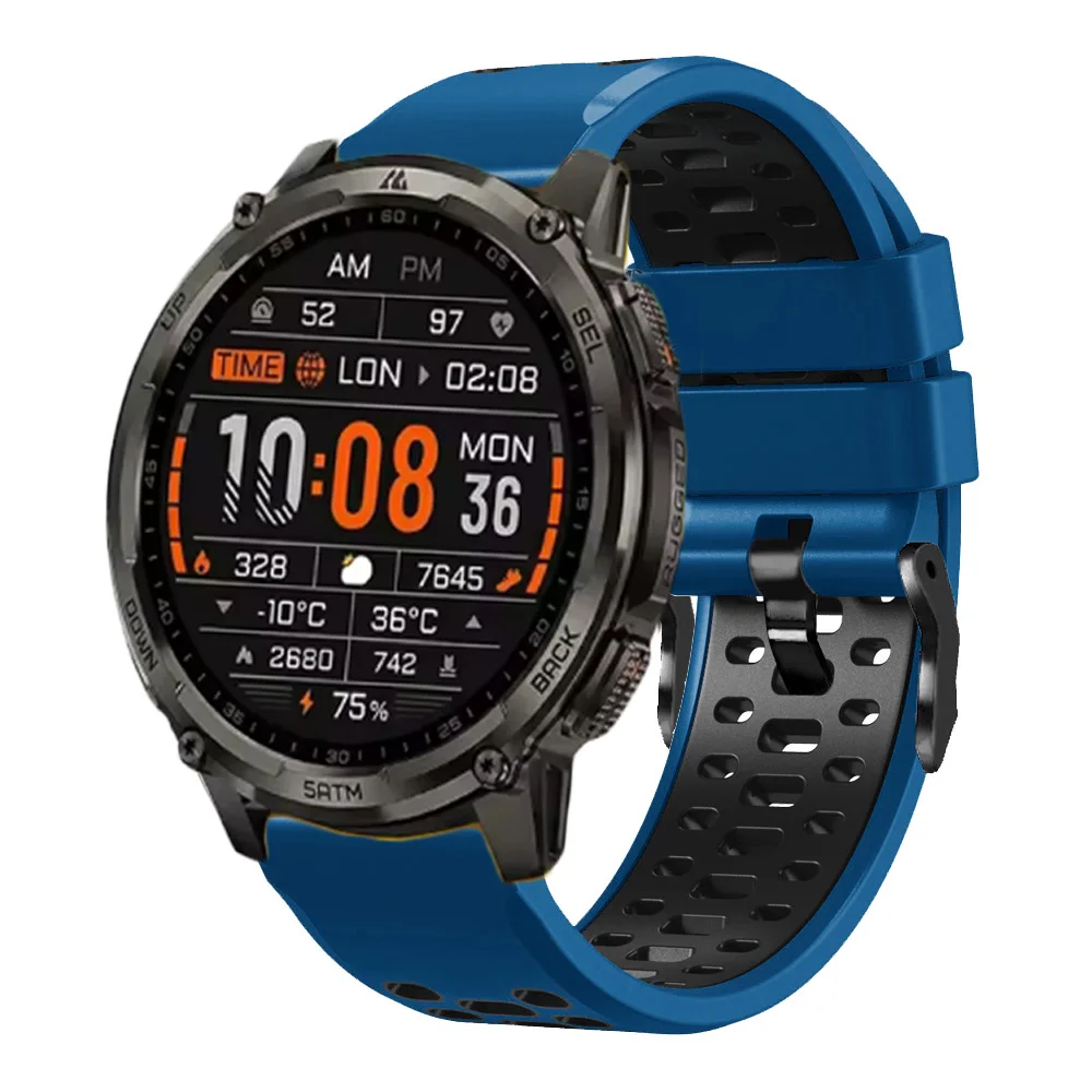 Enhanced Soft Silicone 22MM Watchband