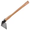 Iron Gardening Cultivator Manual Wooden Handle Agriculture Hoe Vegetable Farming Tool Weeding Hoe 1