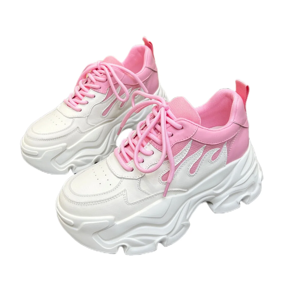 

Heavy-soled Dad Shoes, 2023 spring and summer's latest hit, matching casual sneakers, leather shoes, little white shoes