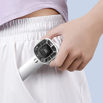 מאוורר טורבו ידני נייד עם תצוגה דיגיטלית 4