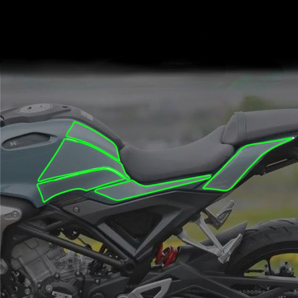 Motorcycle Tank Protector Sticker Lamp film whole car TPU transparent