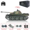 Toys Heng Long 1/16 Scale 7.0 RC Tank 3879 Upgraded German Panther G RTR Metal Tracks Remote Control Car for Boys TH17488-SMT4 3
