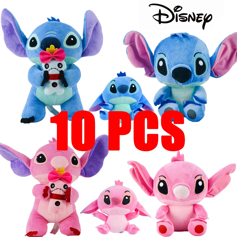 

Плюшевые Милые аниме игрушки Стич ангел, 25 см, 22 см, 12,5 см, Мультяшные куклы, плюшевый автомобиль, украшение для стола, подарок на день рождения для детей, Детский веер