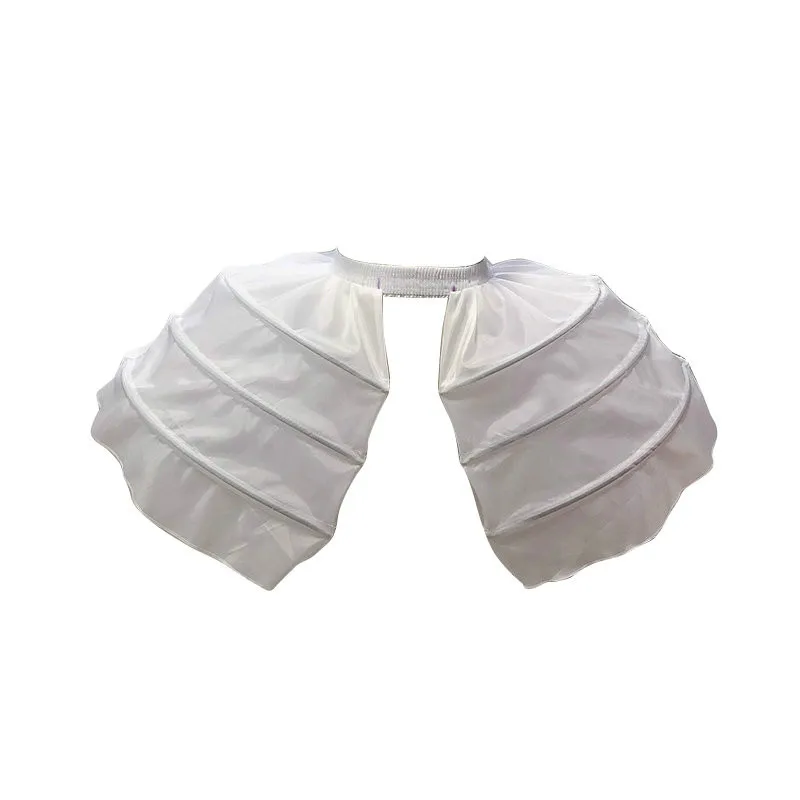 3 Hoops Petticoat Baroque Underskirt For Vintage Wedding Dress Bridal Gowns Wedding Accessories Victorian Crinoline