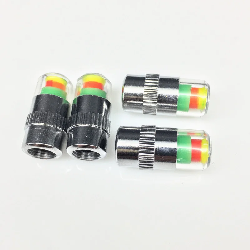 

4pcs 2.4bar Auto Tire Air Pressure Valve Indicator Alert For Toyota Camry Highlander RAV4 C-HR Crown Reiz Corolla Vios Yaris L