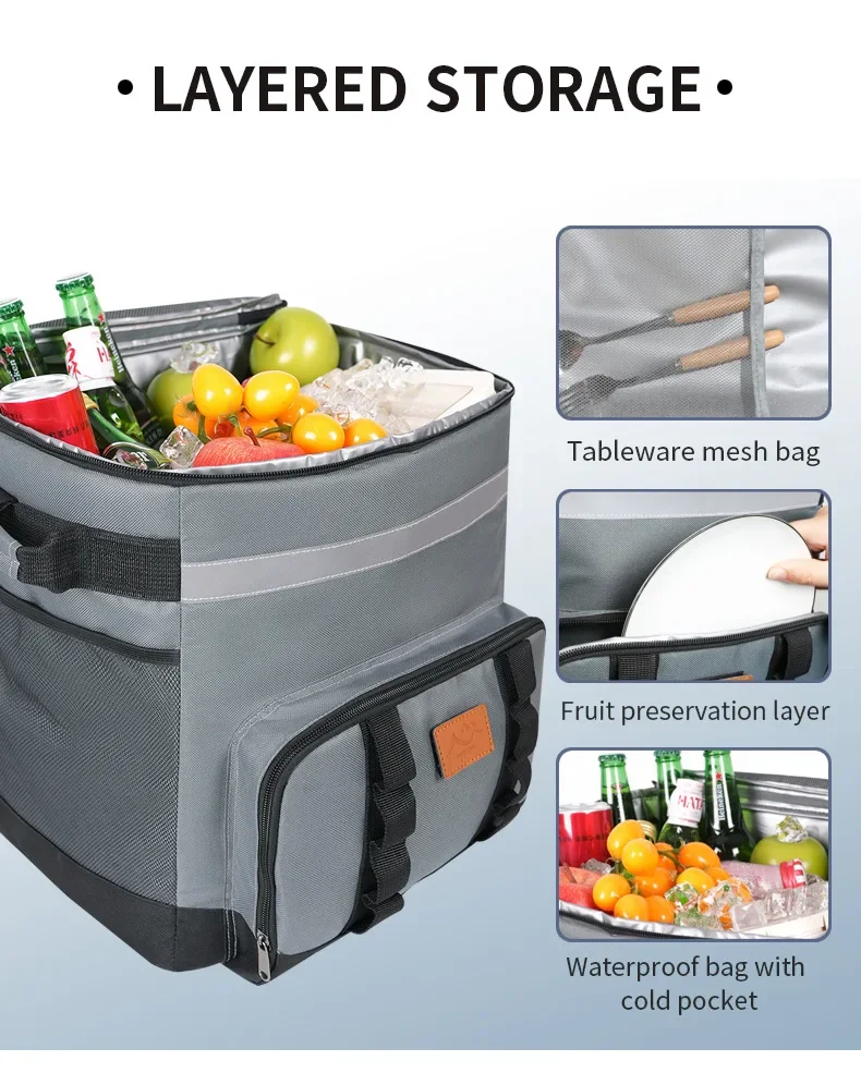 35L Leakproof Wheeled Cooler Bag 6