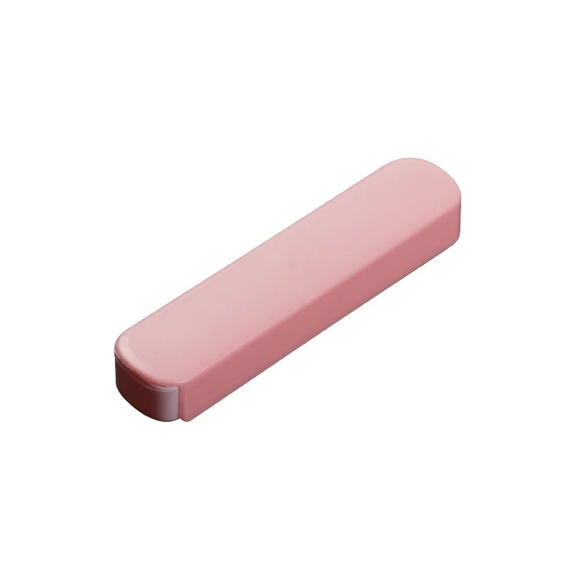 20x4.5cm Portable Cutlery Storage Box Solid Color PP Plastic Drawbox Cutlery Storage Box Tableware