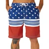 Stripe Graphic Board Shorts 3D Printed y2k Casual Beach Swimsuit homme 2023 Summer Hawaii Surfing Short Pants Swim Trunks 2