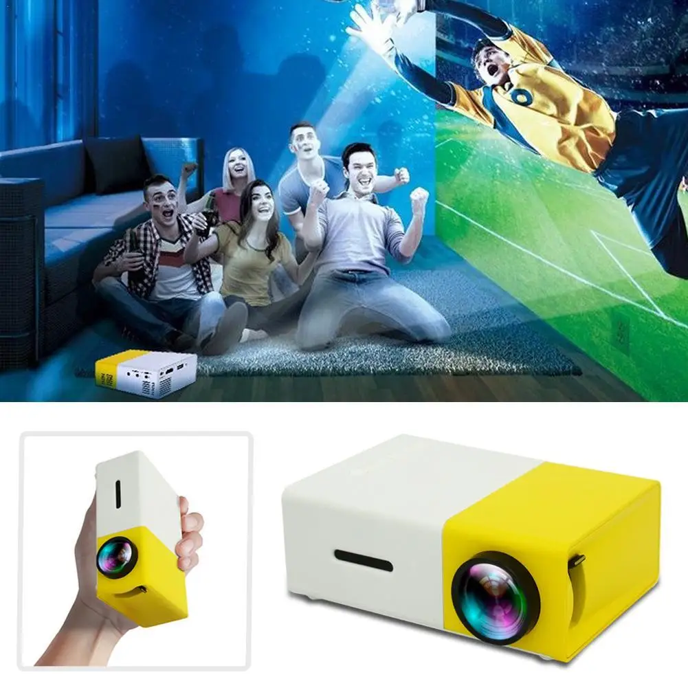 

YG300 3D Full HD Intelligent Home Theater Pocket Mobile Video Game Home Video Projector Children's Story Projector