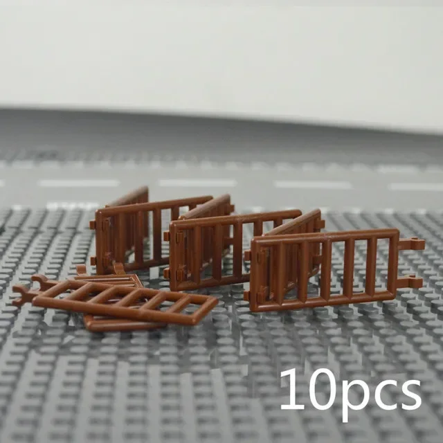 MOC City Friends House with DIY Building Accessories and Garden Features