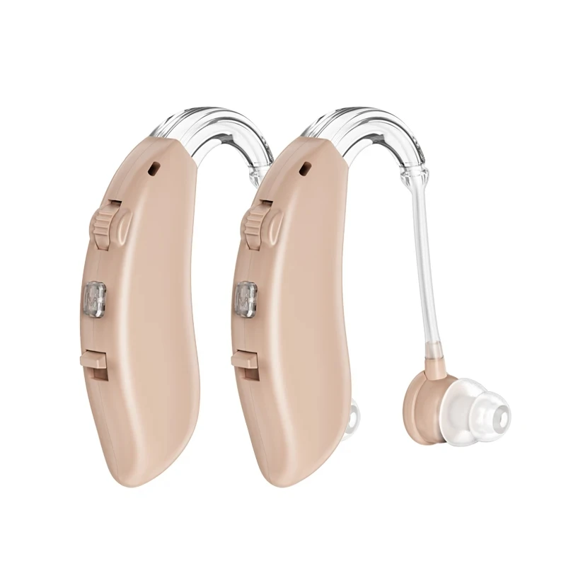 2025 BTE Rechargeable Hearing Aids Hearing Amplifier Ear Aid for The Elderly Sound Amplifier for Loss
