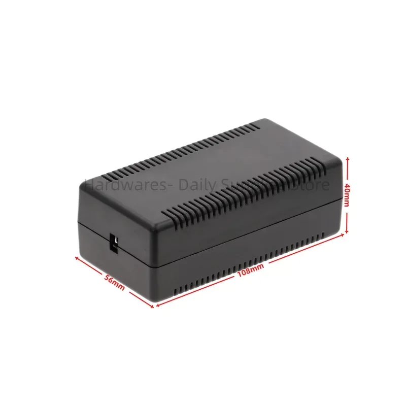 Electronic Enclosure Case 1pcs 108x56x40mm Electronic Shell Heat Dissipation Plastic Button Box Sensor Module Two-end Outlet Housing