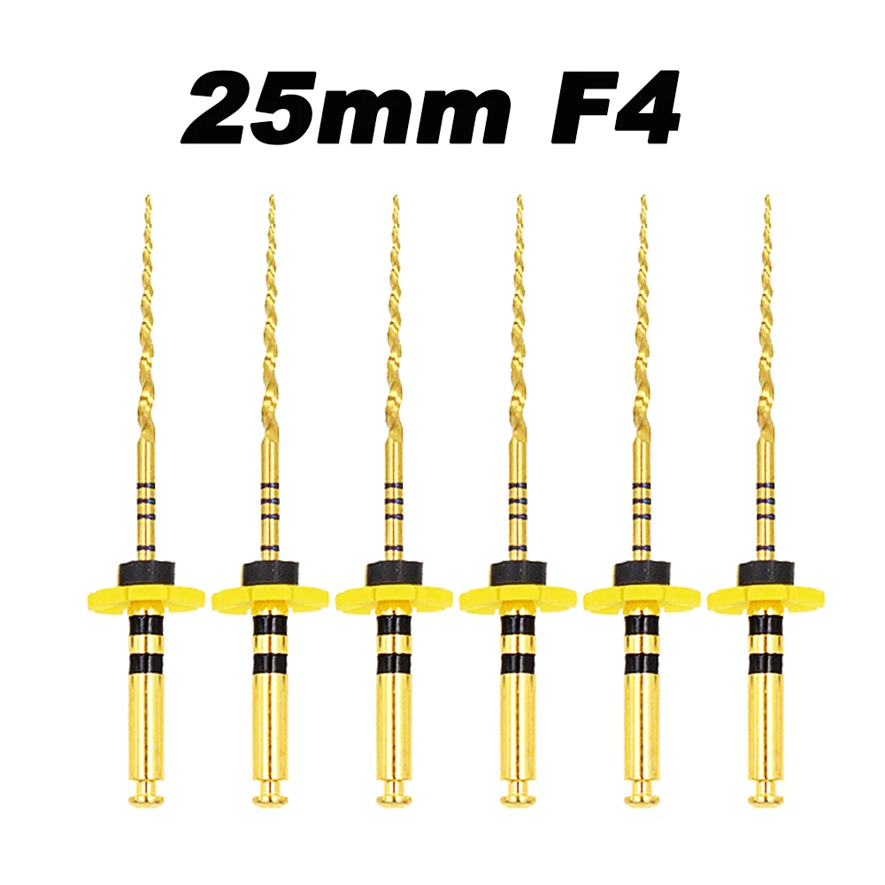 Dental Instrument Super Files GOLD Files Universeral Engine Use Rotary Files Golden Dondontic Root Canal NITI Dentist Tool F4/F5 5